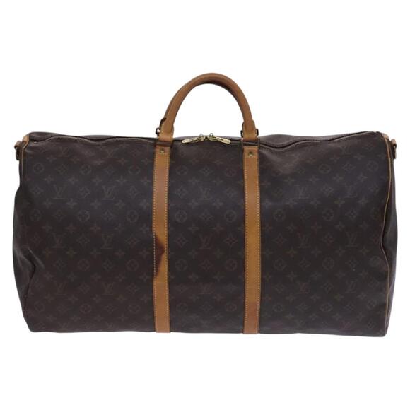 LOUIS VUITTON Monogram Keepall Bandouliere 60 Boston Bag M41412 - Picture 13 of 16